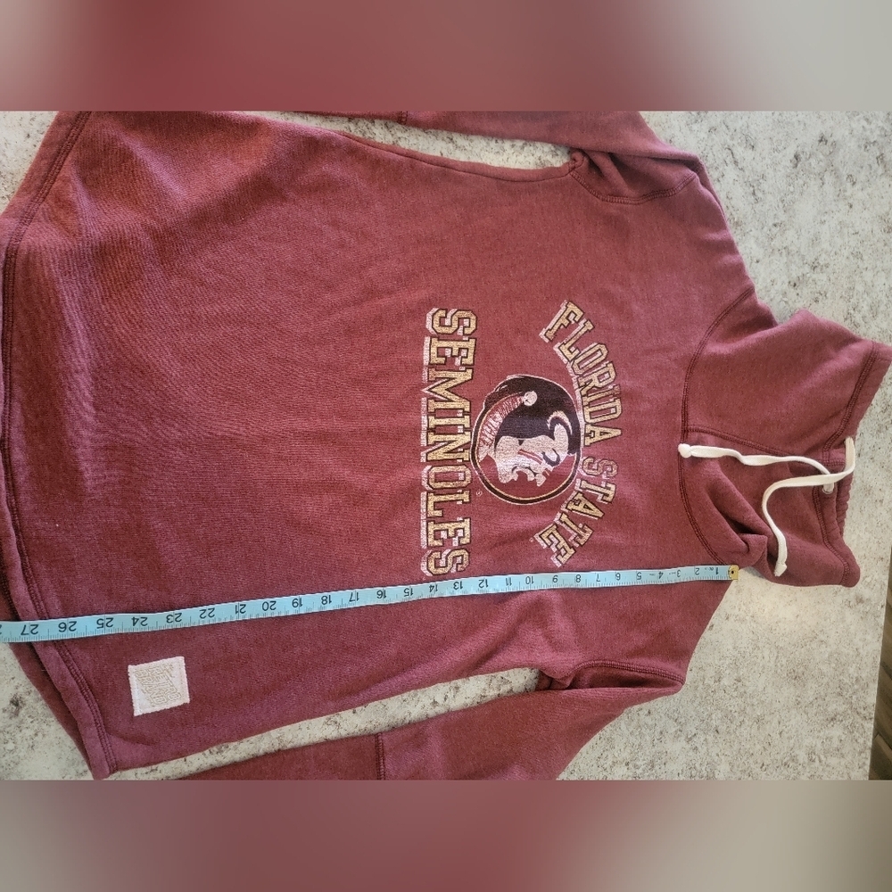 ♡Florida State cowneck hoodie size Large.A4 - Picture 7 of 9